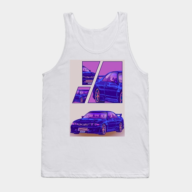 Skyline Gtr R33 Minimalist Sports Tank Top by Ilhamqrov